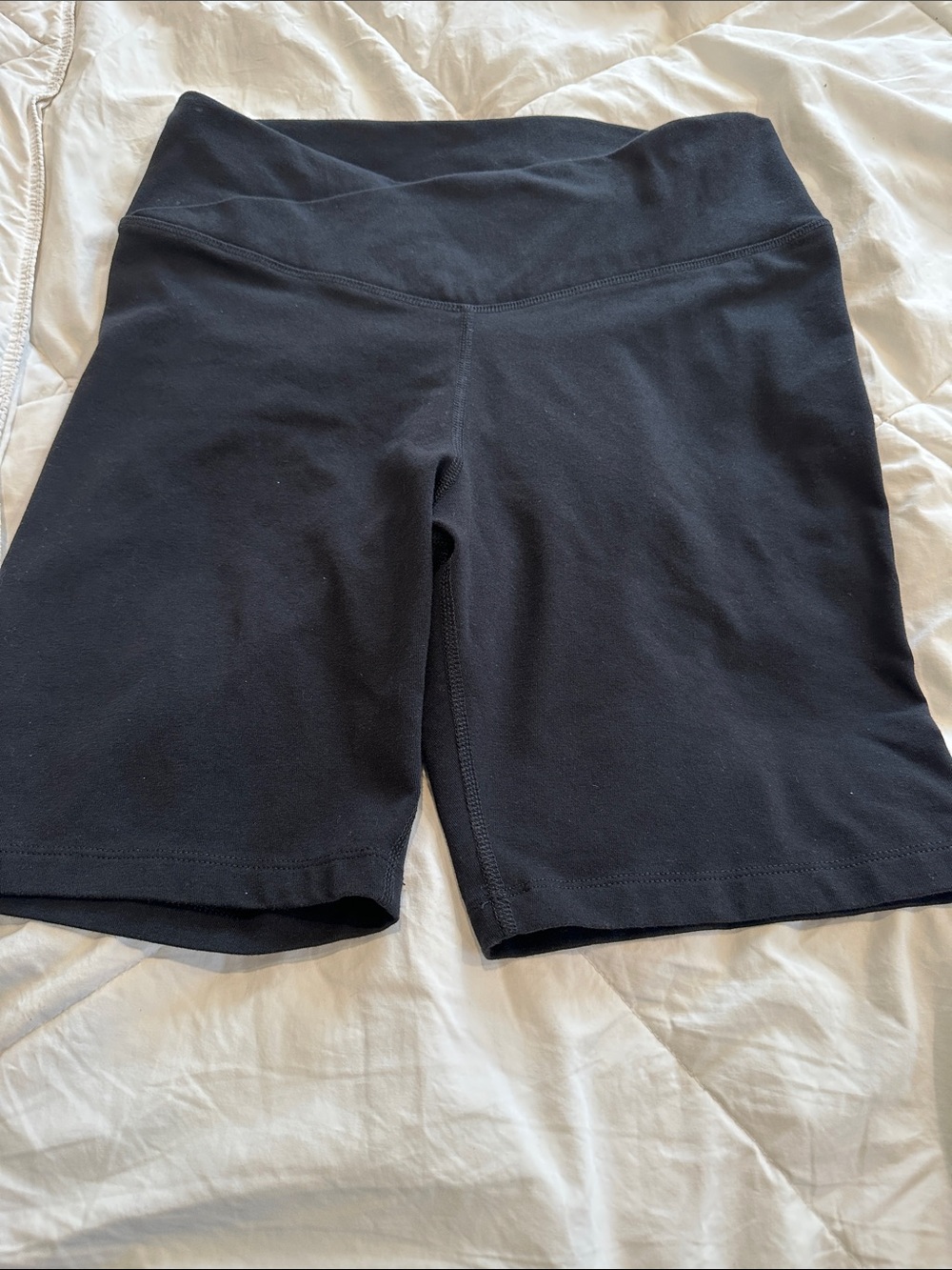 Old Navy Black High-Rise Bike Shorts